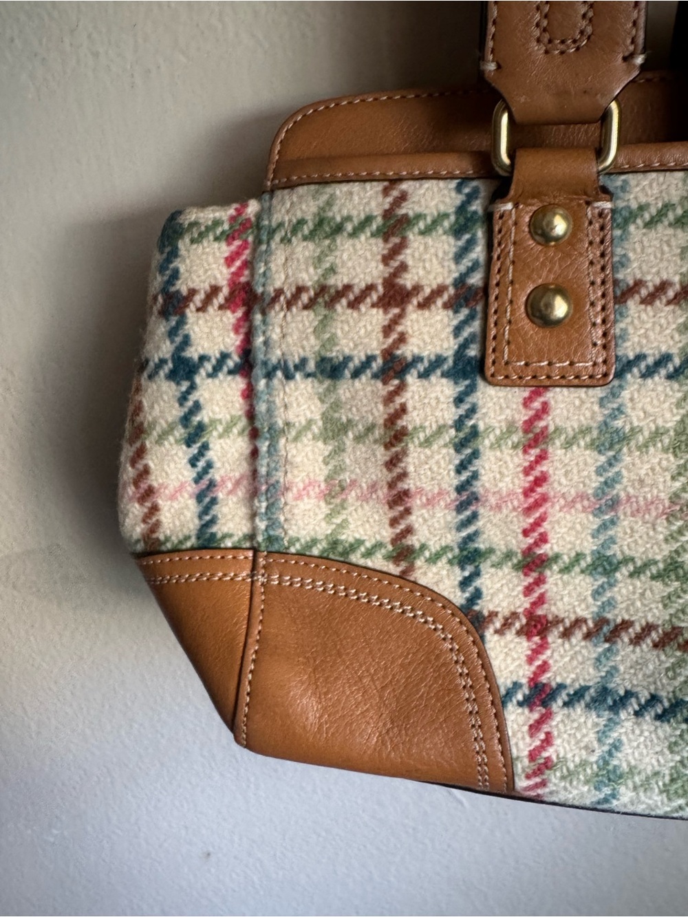 Coach Hampton tattersall bag - Picture 6 of 12